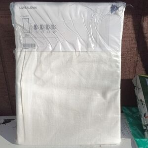 IKEA SILVERJONN curtain panels